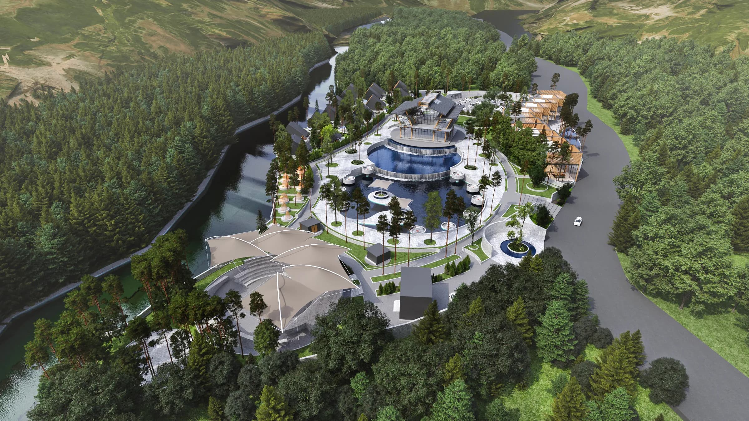 Roudbarak Tourism Plan — design 1